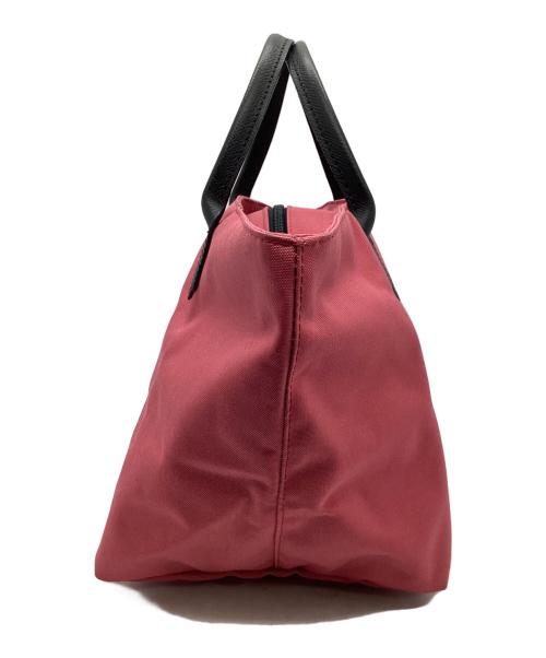 Herve Chapelier（エルベシャプリエ）Herve Chapelier (エルベシャプリエ) ハンドバッグ ピンク×ブラックの古着・服飾アイテム