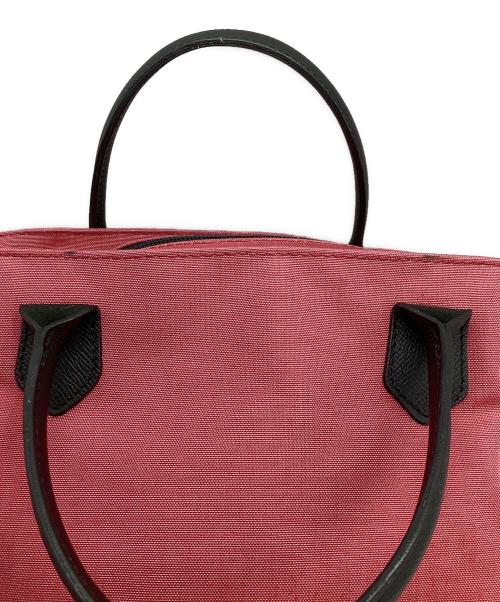 Herve Chapelier（エルベシャプリエ）Herve Chapelier (エルベシャプリエ) ハンドバッグ ピンク×ブラックの古着・服飾アイテム