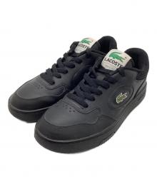 LACOSTE（ラコステ）の古着「ローカットスニーカー」｜ブラック