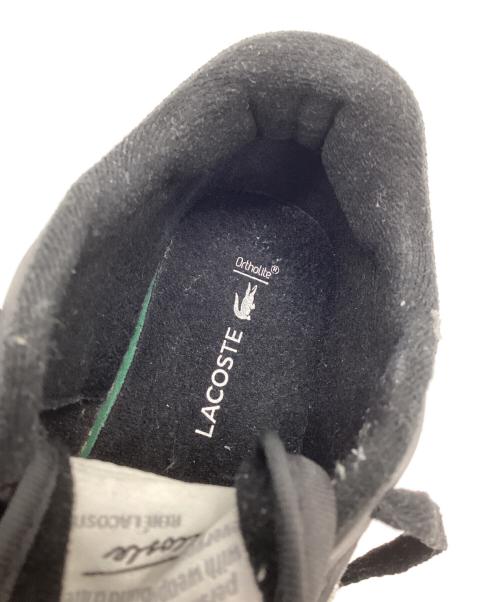 LACOSTE（ラコステ）LACOSTE (ラコステ) ローカットスニーカー ブラック サイズ:UK3の古着・服飾アイテム