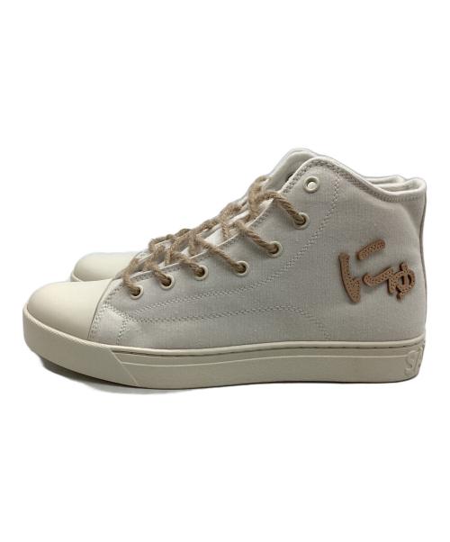 Sangacio（サンガッチョ）Sangacio (サンガッチョ) にゅ～ず ORGANIC HI アイボリー サイズ:24.5 未使用品の古着・服飾アイテム