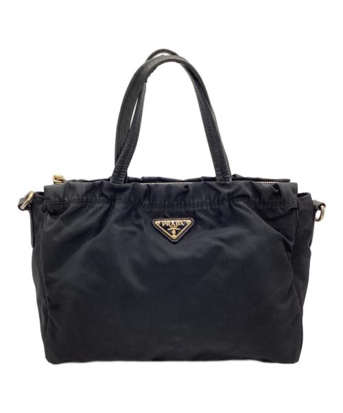 PRADA（プラダ）PRADA (プラダ) ハンドバッグ ブラックの古着・服飾アイテム