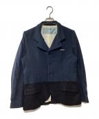 Dulcamaraドゥルカマラ）の古着「よそいきジャケット」｜ブルー×ブラック