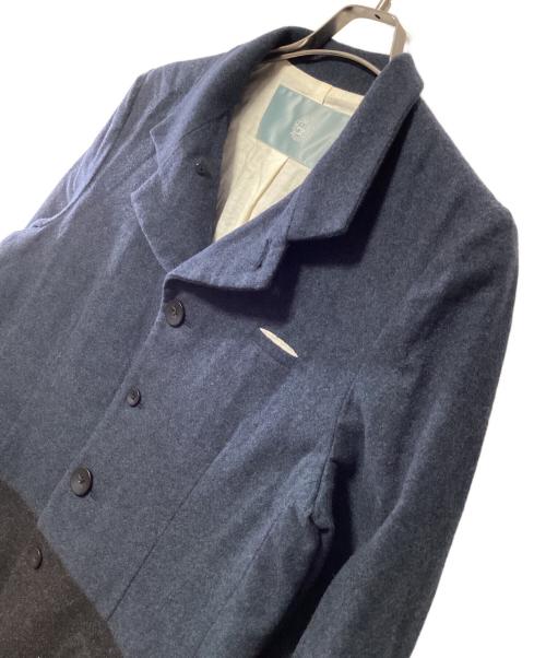 Dulcamara（ドゥルカマラ）Dulcamara (ドゥルカマラ) よそいきジャケット ブルー×ブラック サイズ:2の古着・服飾アイテム