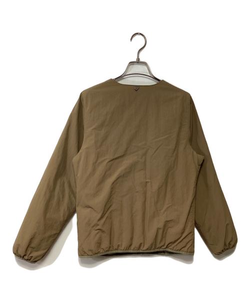 B:MING by BEAMS（ビーミングバイビームス）B:MING by BEAMS (ビーミングバイビームス) リバーシブルダウンジャケット ベージュ サイズ:Mの古着・服飾アイテム