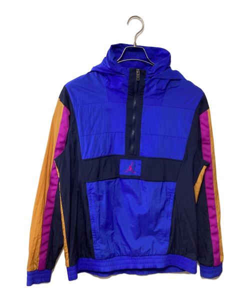 JORDAN（ジョーダン）JORDAN (ジョーダン) ナイロンジャケット ブルー×ネイビー サイズ:Mの古着・服飾アイテム