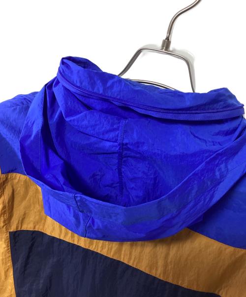 JORDAN（ジョーダン）JORDAN (ジョーダン) ナイロンジャケット ブルー×ネイビー サイズ:Mの古着・服飾アイテム