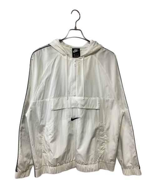 NIKE（ナイキ）NIKE (ナイキ) ナイロンジャケット ホワイト サイズ:Mの古着・服飾アイテム