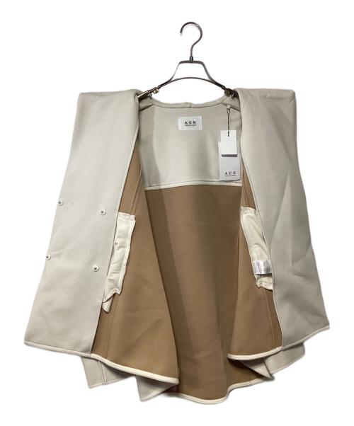 Adam et Rope（アダム エ ロペ）Adam et Rope (アダム エ ロペ) フーデッドコート アイボリー サイズ:F 未使用品の古着・服飾アイテム