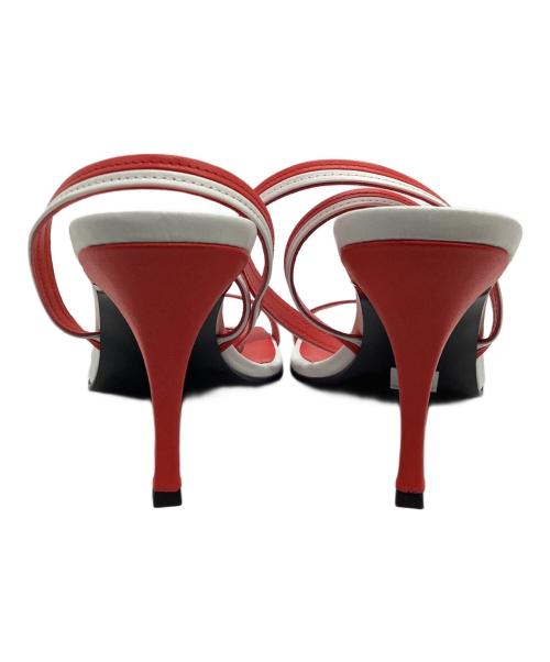 DIESEL（ディーゼル）DIESEL (ディーゼル) サンダル　	SA-ALHENA レッド×ホワイト サイズ:37の古着・服飾アイテム