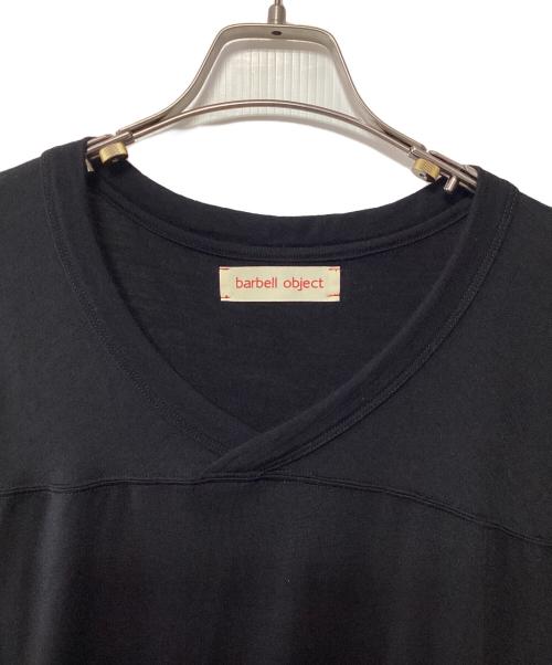 barbell object（バーベルオブジェクト）barbell object (バーベルオブジェクト) ノースリーブカットソー ブラック サイズ:Fの古着・服飾アイテム