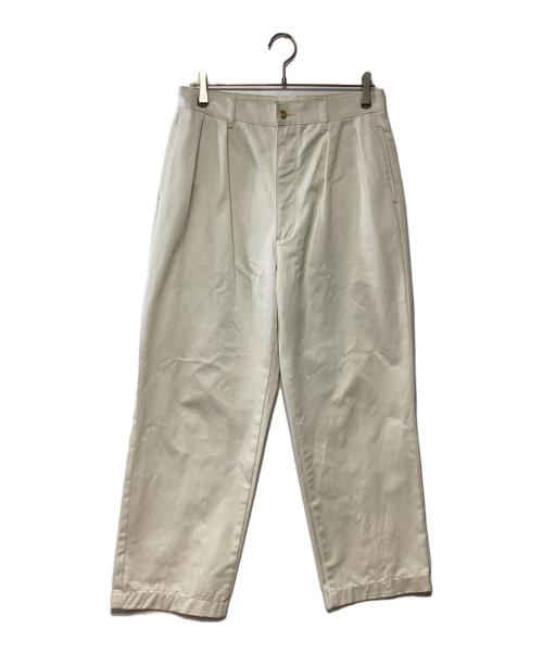 CIOTA（シオタ）CIOTA (シオタ) 2タックチノパンツ ホワイト サイズ:5の古着・服飾アイテム