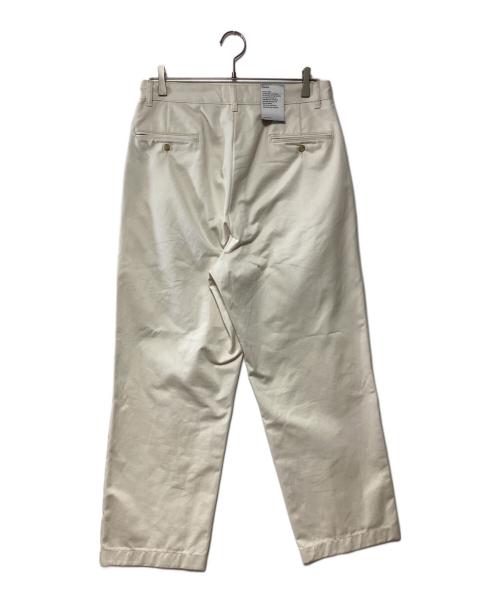 CIOTA（シオタ）CIOTA (シオタ) 2タックチノパンツ ホワイト サイズ:5の古着・服飾アイテム