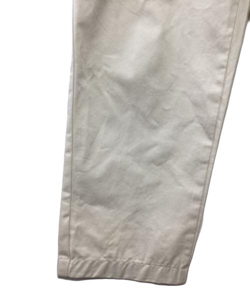 CIOTA（シオタ）CIOTA (シオタ) 2タックチノパンツ ホワイト サイズ:5の古着・服飾アイテム