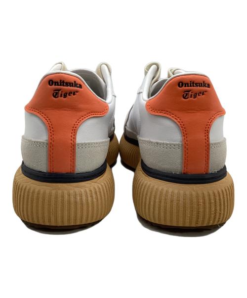 Onitsuka Tiger（オニツカタイガー）Onitsuka Tiger (オニツカタイガー) DELECITY ホワイト×オレンジ サイズ:24.5の古着・服飾アイテム