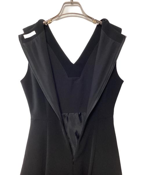 FRAY ID（フレイ アイディー）FRAY ID (フレイ アイディー) アシメシームフレアワンピース ブラック サイズ:1の古着・服飾アイテム