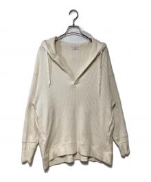 CLANE（クラネ）の古着「ヘビー リブフーディ」｜アイボリー