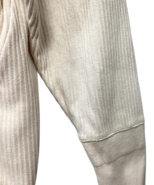 CLANE（クラネ）CLANE (クラネ) ヘビー リブフーディ アイボリー サイズ:1の古着・服飾アイテム