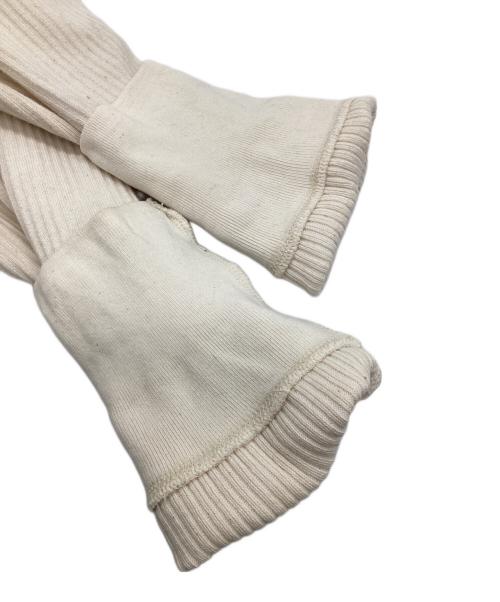 CLANE（クラネ）CLANE (クラネ) ヘビー リブフーディ アイボリー サイズ:1の古着・服飾アイテム