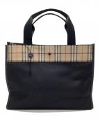 BURBERRYバーバリー）の古着「トートバッグ」｜ブラック