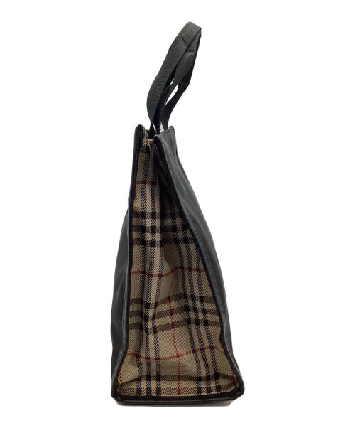 BURBERRY（バーバリー）BURBERRY (バーバリー) トートバッグ ブラックの古着・服飾アイテム