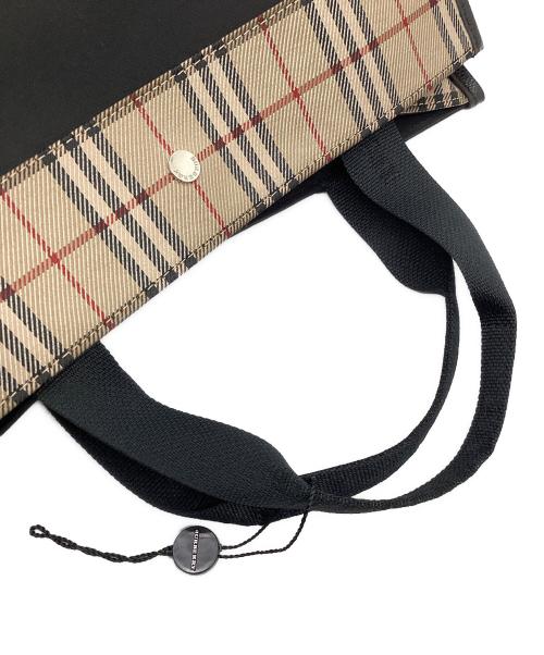 BURBERRY（バーバリー）BURBERRY (バーバリー) トートバッグ ブラックの古着・服飾アイテム