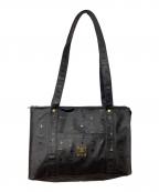 MCMエムシーエム）の古着「トートバッグ」｜ブラック