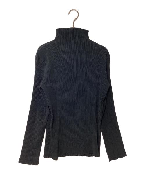 ISSEY MIYAKE（イッセイミヤケ）ISSEY MIYAKE (イッセイミヤケ) 長袖ブラウス ブラック サイズ:Mの古着・服飾アイテム