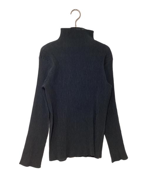 ISSEY MIYAKE（イッセイミヤケ）ISSEY MIYAKE (イッセイミヤケ) 長袖ブラウス ブラック サイズ:Mの古着・服飾アイテム