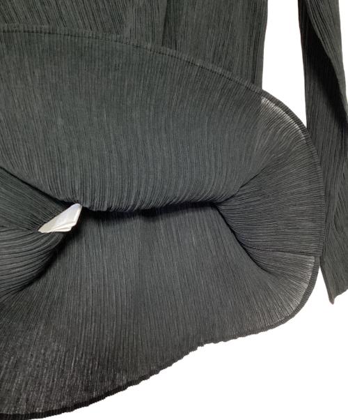 ISSEY MIYAKE（イッセイミヤケ）ISSEY MIYAKE (イッセイミヤケ) 長袖ブラウス ブラック サイズ:Mの古着・服飾アイテム