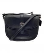 COACHコーチ）の古着「ショルダーバッグ」｜ブラック