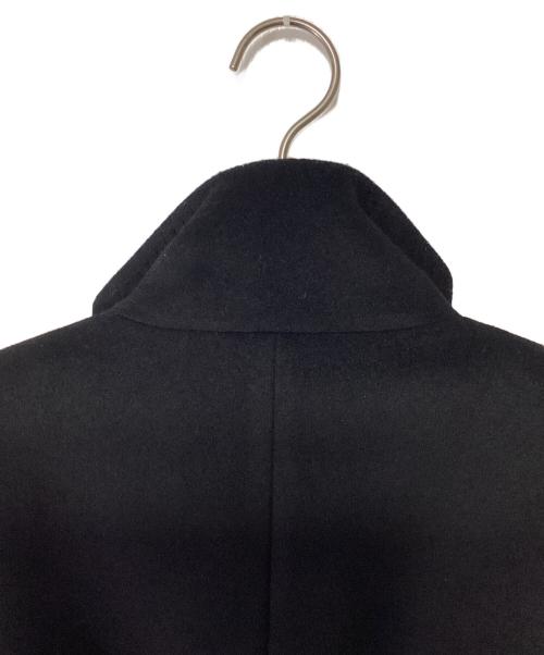 UNTITLED（アンタイトル）UNTITLED (アンタイトル) シャーフビーバーノーカラーコート ブラック サイズ:3の古着・服飾アイテム