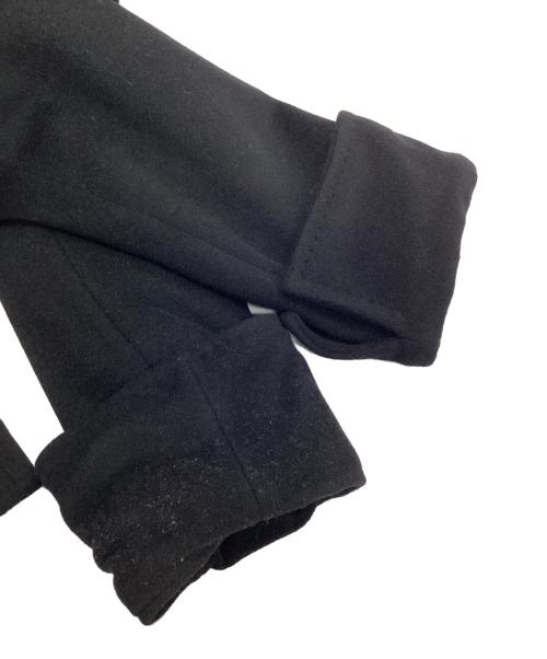 UNTITLED（アンタイトル）UNTITLED (アンタイトル) シャーフビーバーノーカラーコート ブラック サイズ:3の古着・服飾アイテム