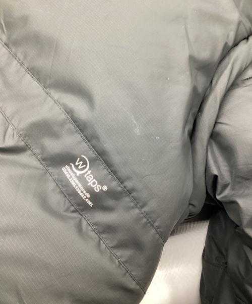 WTAPS（ダブルタップス）WTAPS (ダブルタップス) ダウンジャケット ブラック サイズ:記載なしの古着・服飾アイテム