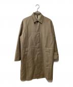 DOOPZドープス）の古着「ドロップショルダーステンカラーコート」｜ベージュ
