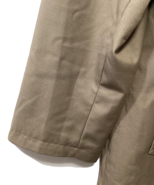 DOOPZ（ドープス）DOOPZ (ドープス) ドロップショルダーステンカラーコート ベージュ サイズ:Lの古着・服飾アイテム