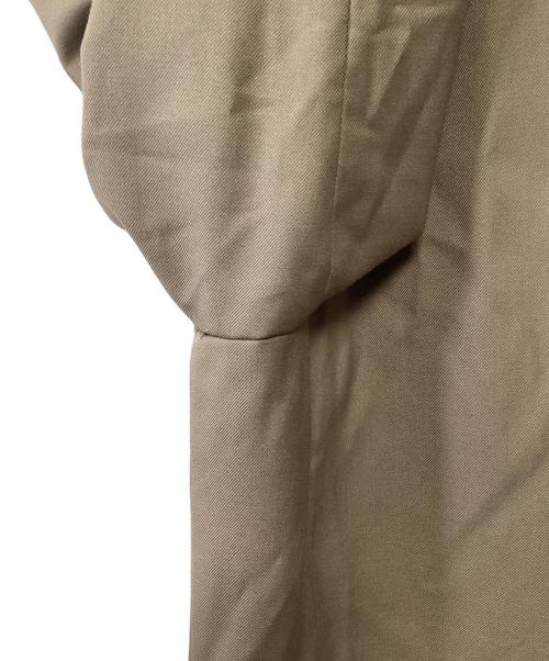 DOOPZ（ドープス）DOOPZ (ドープス) ドロップショルダーステンカラーコート ベージュ サイズ:Lの古着・服飾アイテム