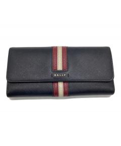中古・古着通販】BALLY (バリー) ラウンドファスナー長財布 ブラック