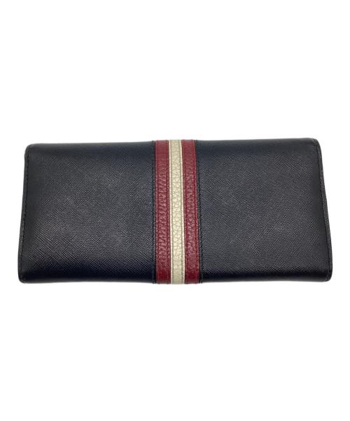 BALLY（バリー）BALLY (バリー) ロングウォレット ネイビーの古着・服飾アイテム