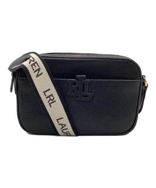 LAUREN RALPH LAUREN（ローレンラルフローレン）LAUREN RALPH LAUREN (ローレンラルフローレン) ショルダーバッグ ブラックの古着・服飾アイテム