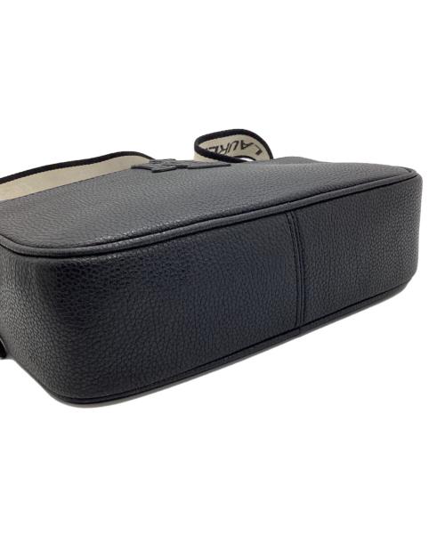 LAUREN RALPH LAUREN（ローレンラルフローレン）LAUREN RALPH LAUREN (ローレンラルフローレン) ショルダーバッグ ブラックの古着・服飾アイテム