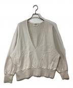 THE SHINZONEザ シンゾーン）の古着「Vネック スウェットプルオーバー」｜アイボリー