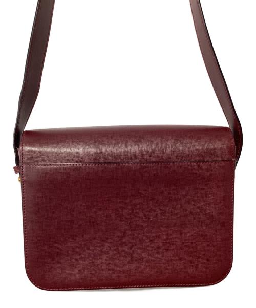 Cartier（カルティエ）Cartier (カルティエ) ショルダーバッグ　マストライン ボルドーの古着・服飾アイテム