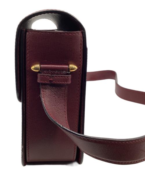 Cartier（カルティエ）Cartier (カルティエ) ショルダーバッグ　マストライン ボルドーの古着・服飾アイテム