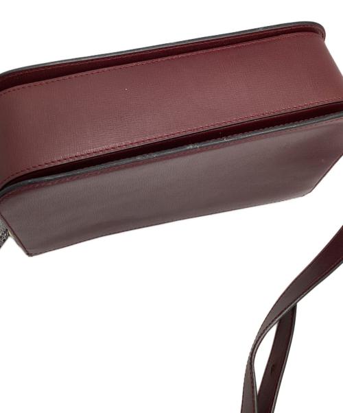 Cartier（カルティエ）Cartier (カルティエ) ショルダーバッグ　マストライン ボルドーの古着・服飾アイテム
