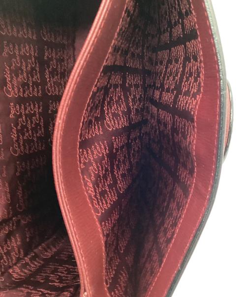 Cartier（カルティエ）Cartier (カルティエ) ショルダーバッグ　マストライン ボルドーの古着・服飾アイテム