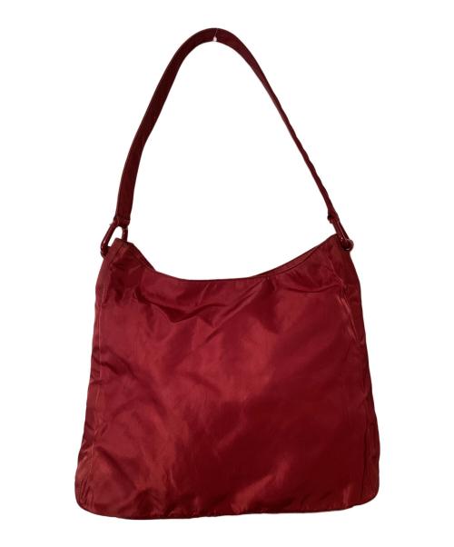 PRADA（プラダ）PRADA (プラダ) ワンショルダーバッグ レッドの古着・服飾アイテム