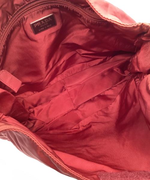 PRADA（プラダ）PRADA (プラダ) ワンショルダーバッグ レッドの古着・服飾アイテム