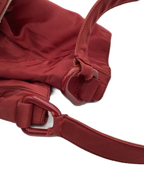 PRADA（プラダ）PRADA (プラダ) ワンショルダーバッグ レッドの古着・服飾アイテム