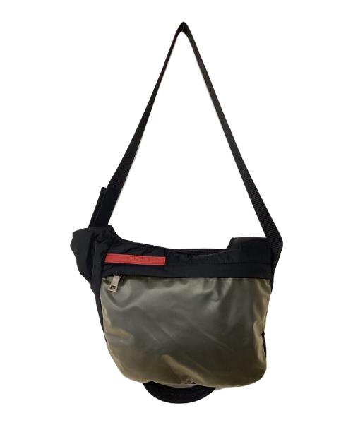 PRADA（プラダ）PRADA (プラダ) セミショルダーバッグ　PRADA SPORT ブラックの古着・服飾アイテム